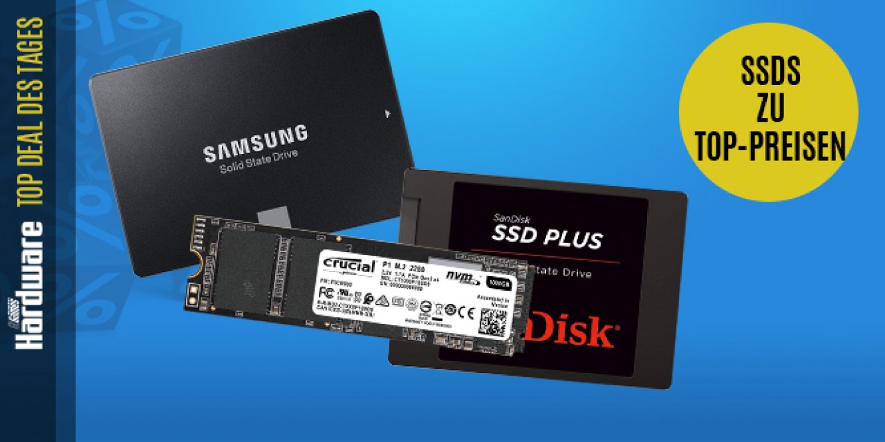[17/07/2019] Die besten Deals nach dem Prime Day: Crucial 1-TB-M.2-SSD für 107€, Sandisk Plus 1-TB-SSD für 88€ (1)