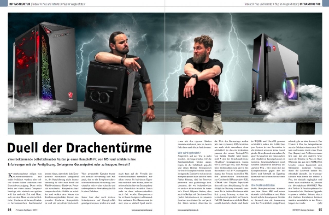 [31/07/2019] PCGH Ausgabe 227 09/2019: Fertig-PC-Dauertest