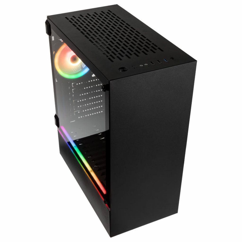 [15/07/2019] Kolink Bastion RGB: Eleganter Midi-Tower mit Seitentür und LED-Streifen vorgestellt (1)