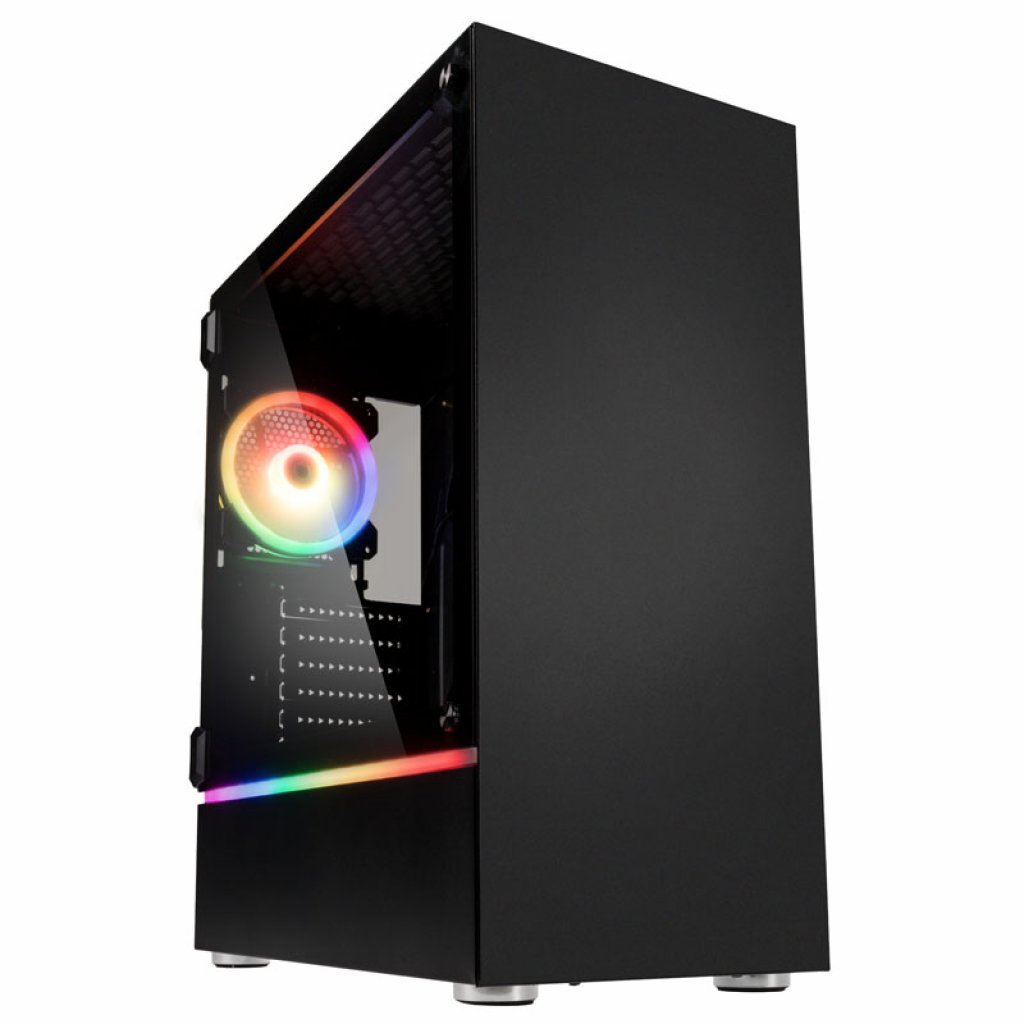 [15/07/2019] Kolink Bastion RGB: Eleganter Midi-Tower mit Seitentür und LED-Streifen vorgestellt (10)