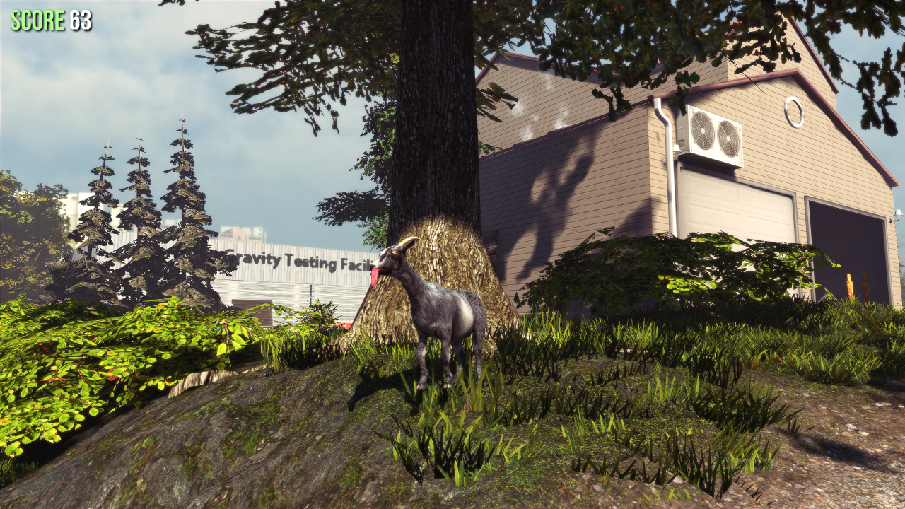 [04/07/2019] Radeon Image Sharpening ON: Goat Simulator