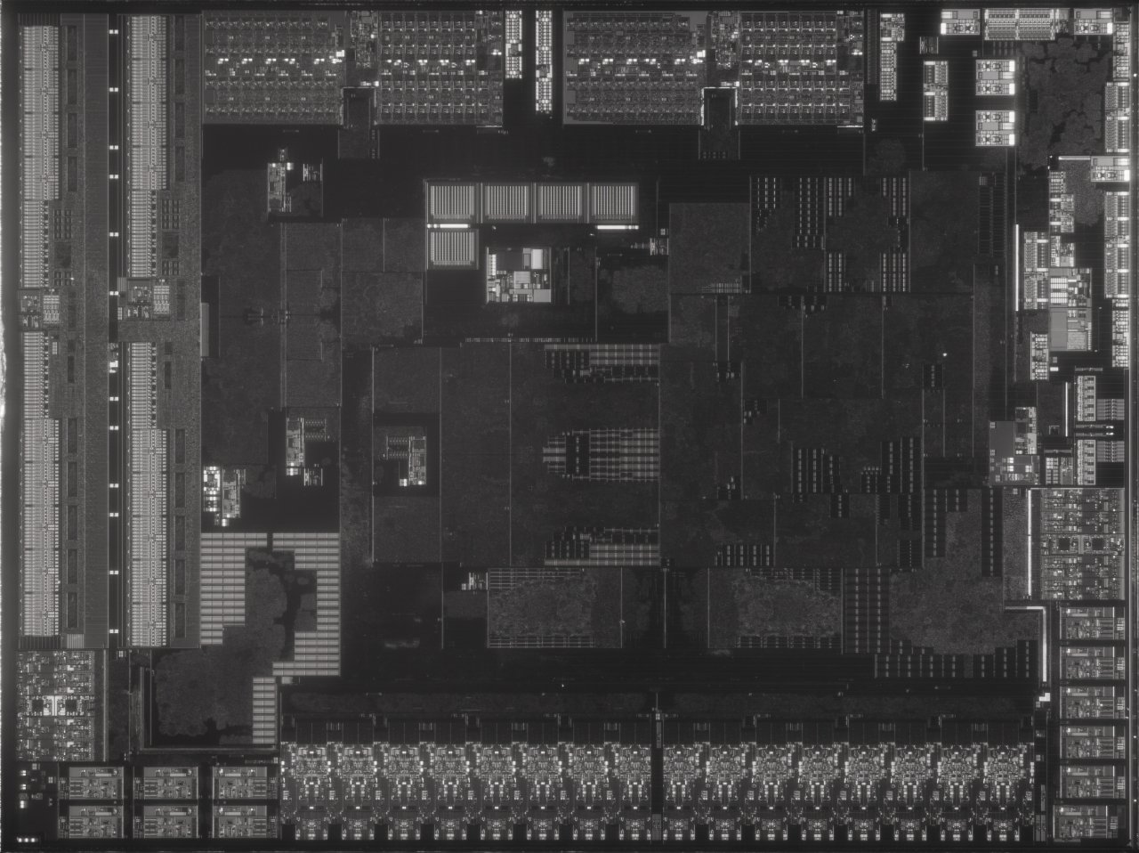 [Flicker, Fritzchens Fritz, CC0 1.0] AMD Ryzen 5 3600 (Matisse),&nbsp;(polysilicon 