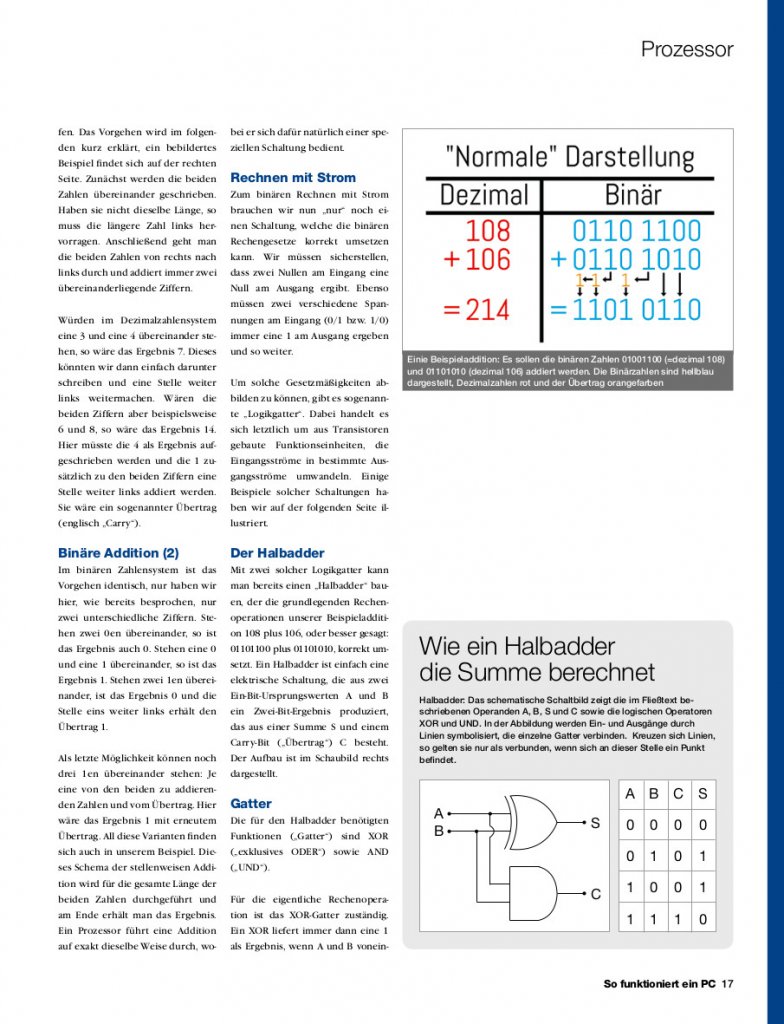[26/07/2019] So funktioniert Ihr Computer 2019: Beispielseite