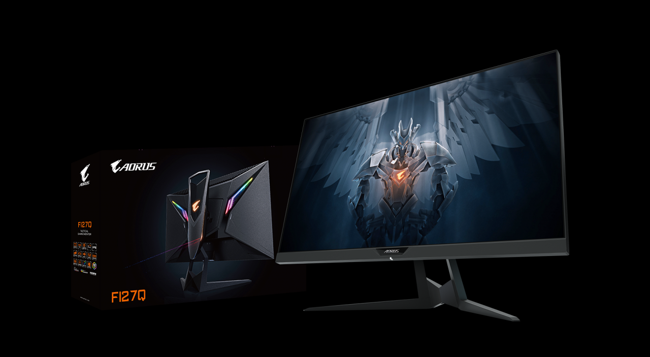 [20/08/2019] Aorus FI27Q: Gigabyte präsentiert neuen IPS-Monitor mit 1ms und 165 Hz für Spieler (6)