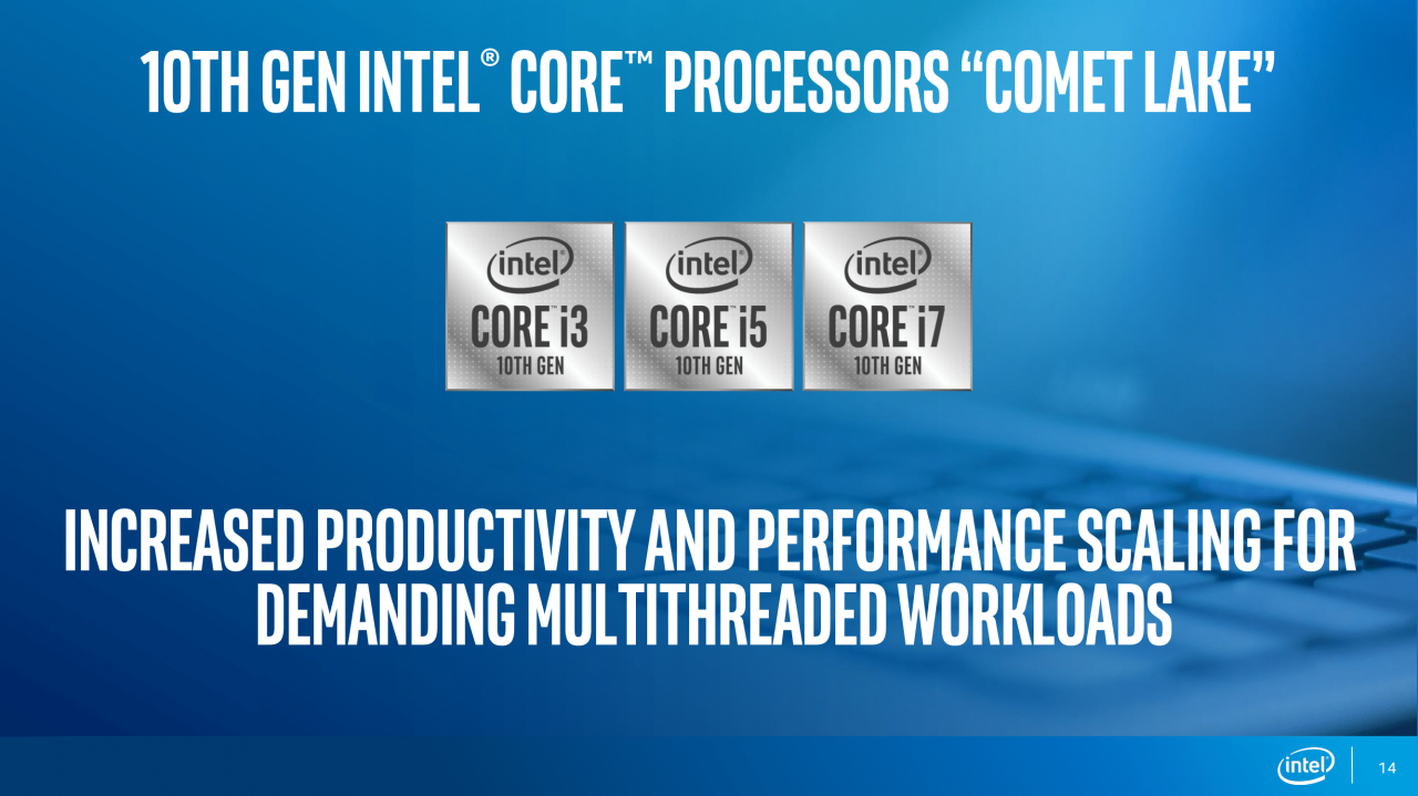 [21/08/2019] &nbsp;Intel Comet Lake: 8 neue Prozessoren vom Typ Core i 10000&nbsp; (14)