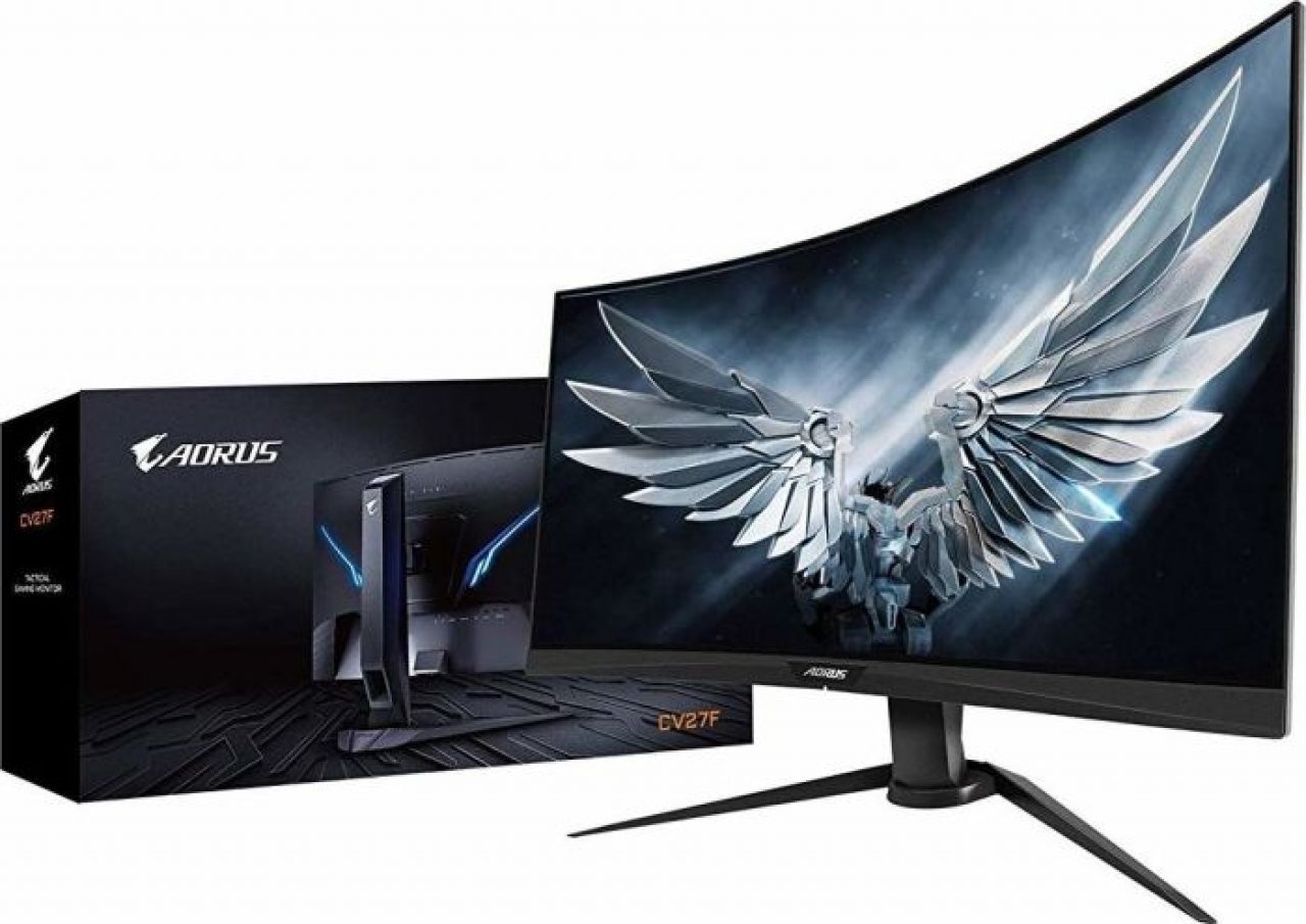 [27/08/2019] Gigabyte Aorus CV27F im Test: Schnell, schick und wieder mit Spielzeug (5)
