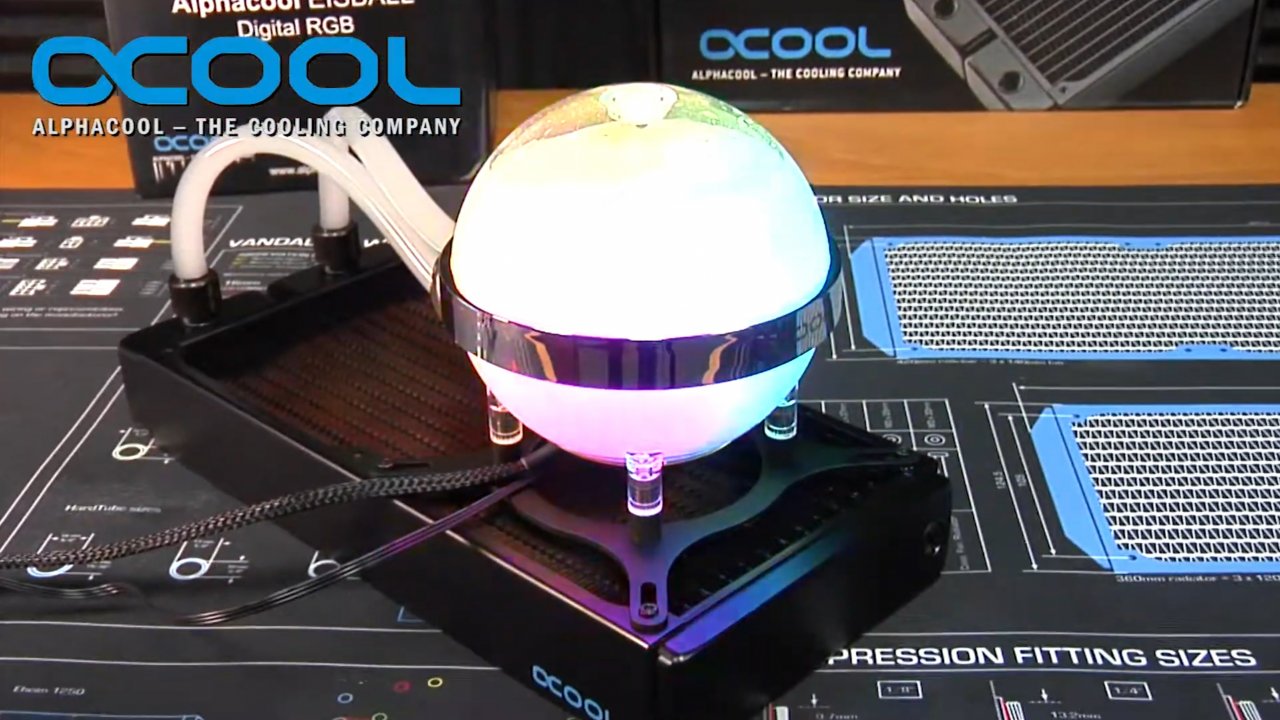 [08/08/2019] Alphacool: Neuer WaKü-Ausgleichsbehälter in Form einer Kugel