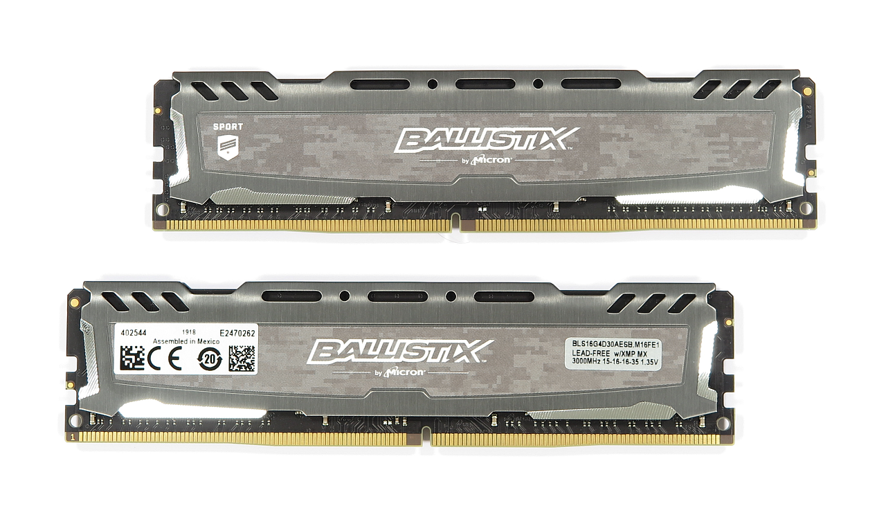 [05/08/2019] Ballistix Sport LT BLS2K16G4D30A ESB