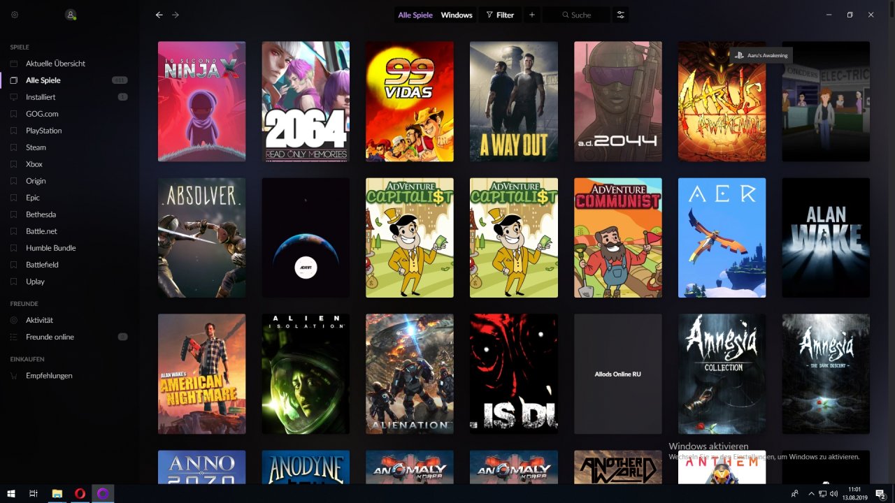 [13/08/2019] Gog Galaxy 2.0: Grid-View Gog Galaxy 2.0