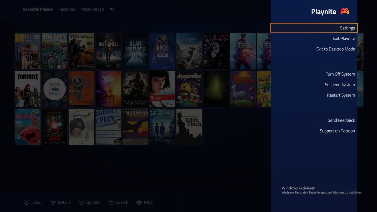 [13/08/2019] Gog Galaxy 2.0: Big Screen Modus
