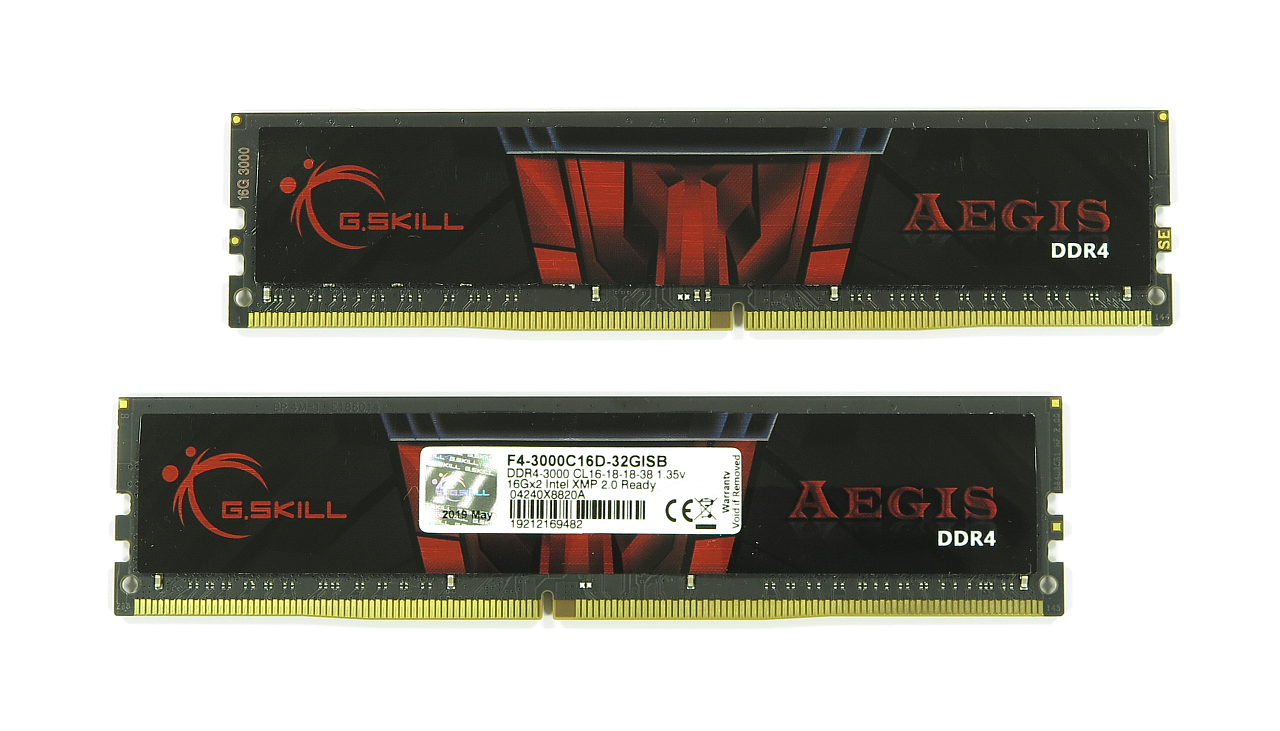 [05/08/2019] G.Skill Aegis F4-3000C16D-32GISB