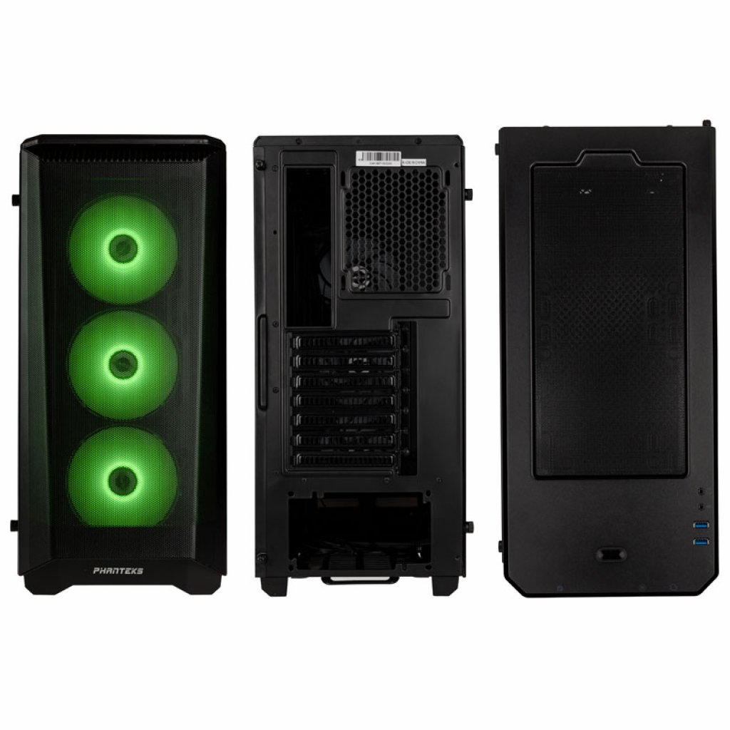 [07/08/2019] Phanteks Eclipse P400 Air: Neuer Midi-Tower mit Mesh-Front und Seitenteil aus Temperglas (4)