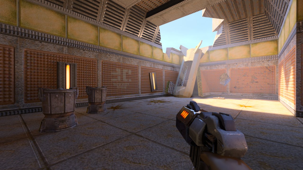 [30/08/2019] Quake 2 RTX: HD-Texturen dank KI-Unterstützung (1)