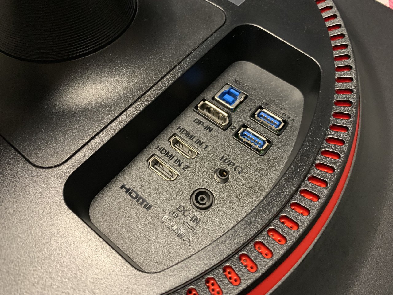 [10/09/2019] Das Anschlusspanel des LG 34GK950F