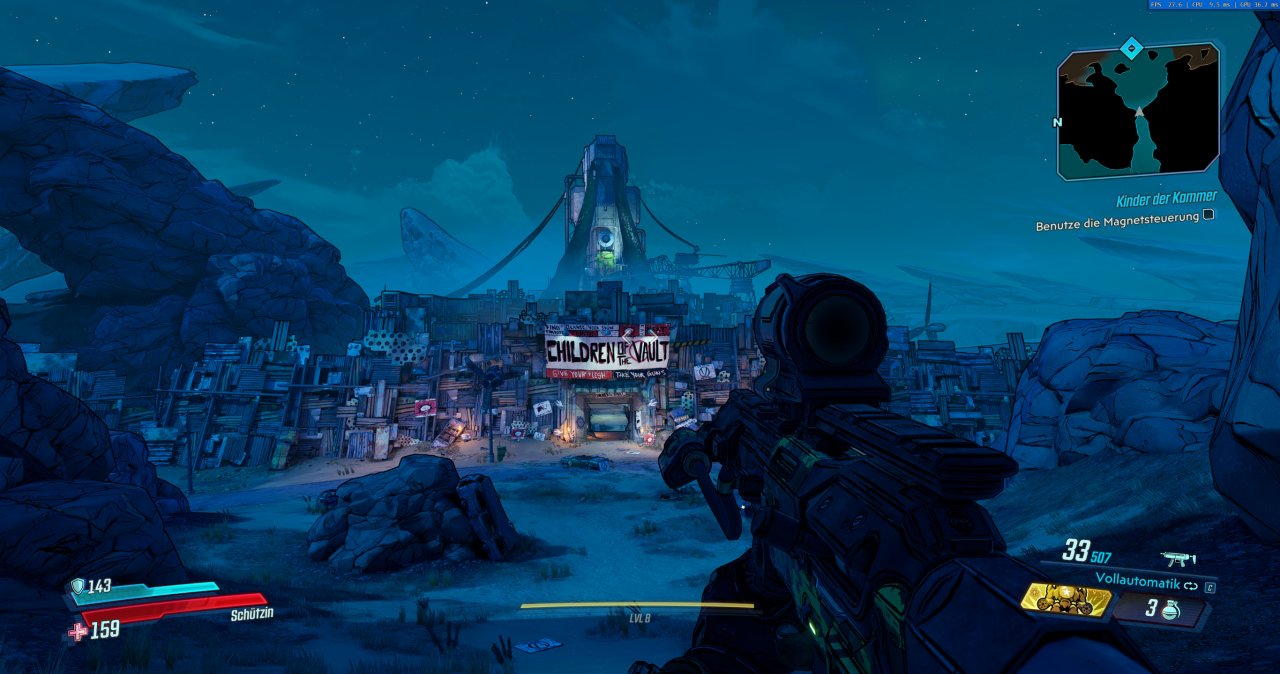 [27/09/2019] Borderlands 3 im Techniktest (Bilder: 4K-DCI, maxed und downsampled auf Vega Frontier Edition) (10)