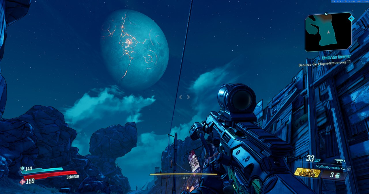[27/09/2019] Borderlands 3 im Techniktest (Bilder: 4K-DCI, maxed und downsampled auf Vega Frontier Edition) (11)