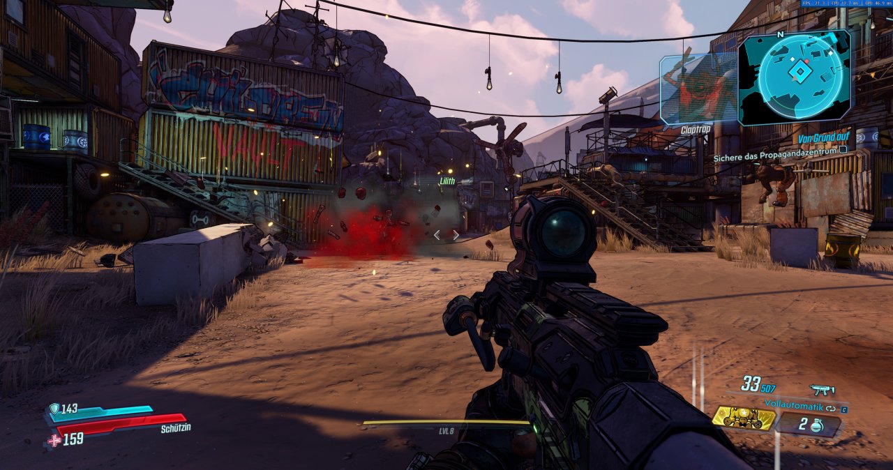 [27/09/2019] Borderlands 3 im Techniktest (Bilder: 4K-DCI, maxed und downsampled auf Vega Frontier Edition) (18)