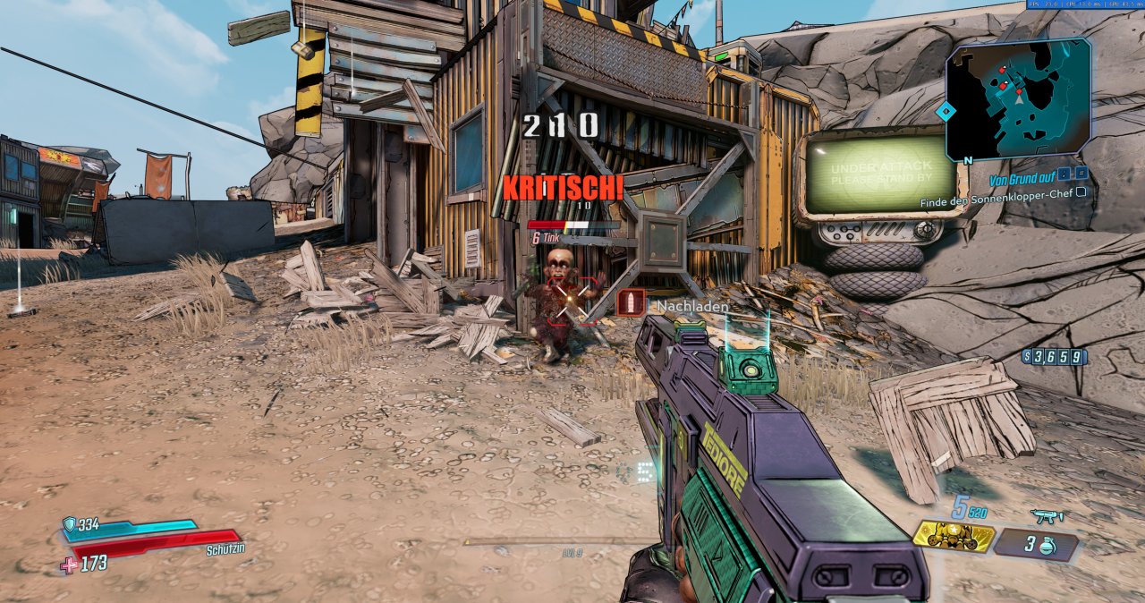 [27/09/2019] Borderlands 3 im Techniktest (Bilder: 4K-DCI, maxed und downsampled auf Vega Frontier Edition) (23)