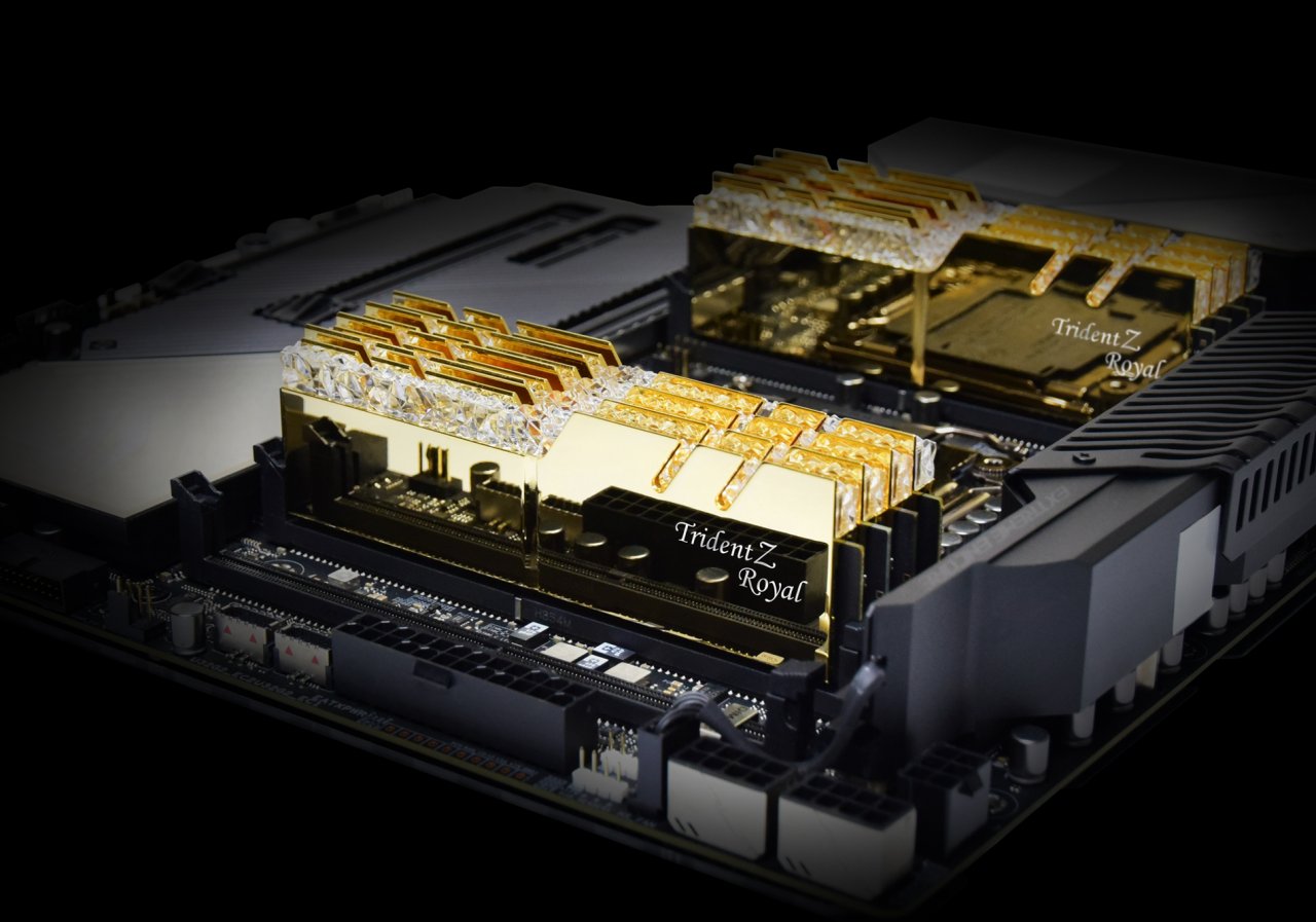 [05/09/2019] G.Skill Trident Z Royal: Zwei neue RAM-Kits mit 64 GB und hohen Taktraten