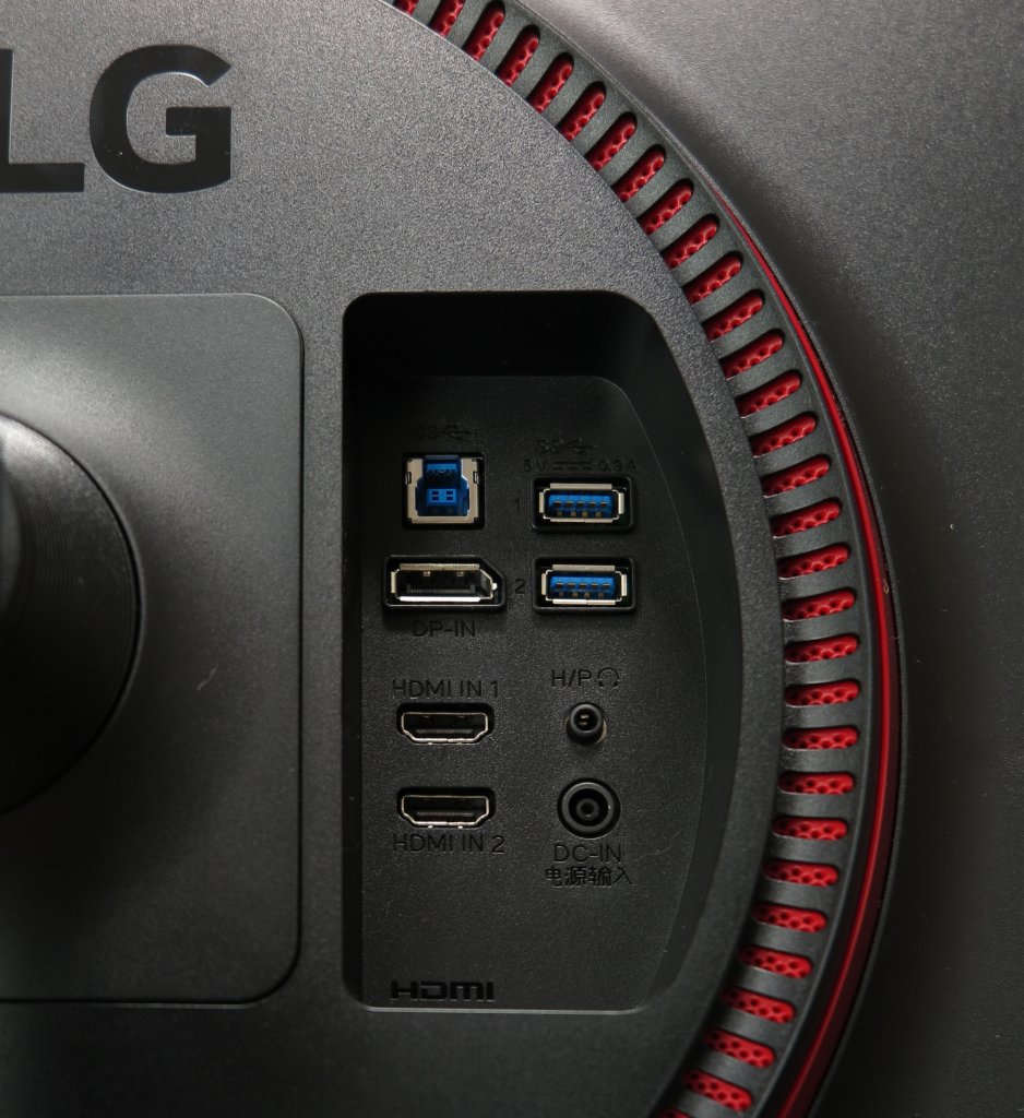 [20/09/2019] LG Ultragear 27GL850-B: Anschlüsse