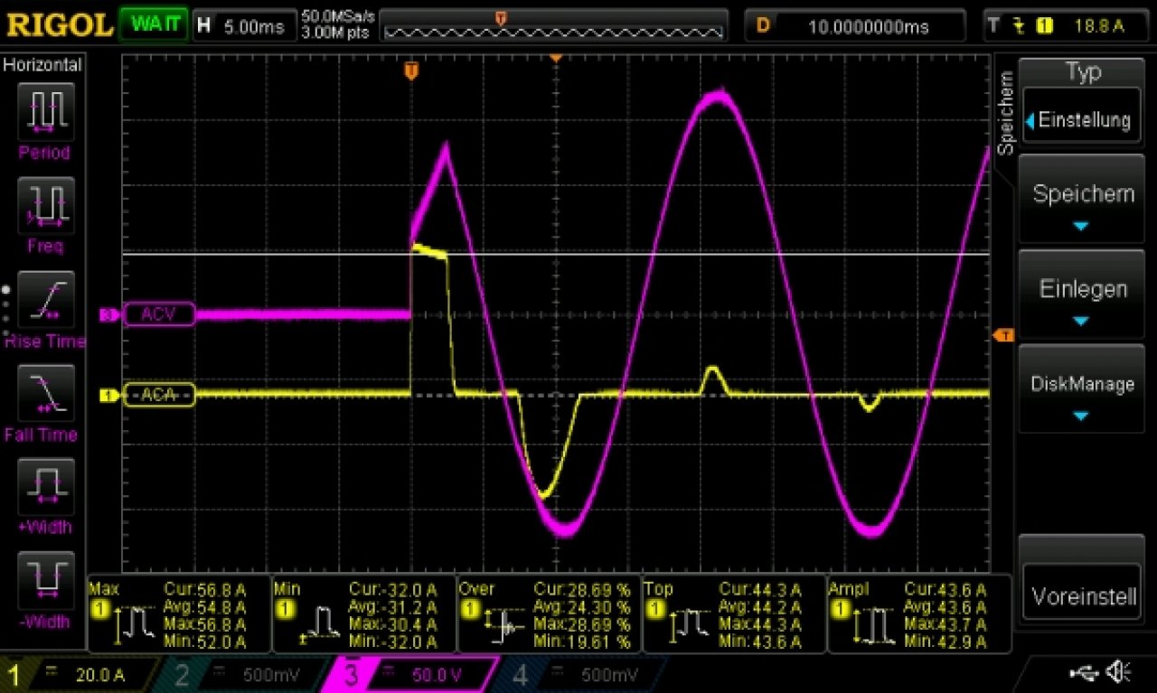 [16/09/2019] Seasonic Focus+ Gold 1000FX: Einschaltstrom