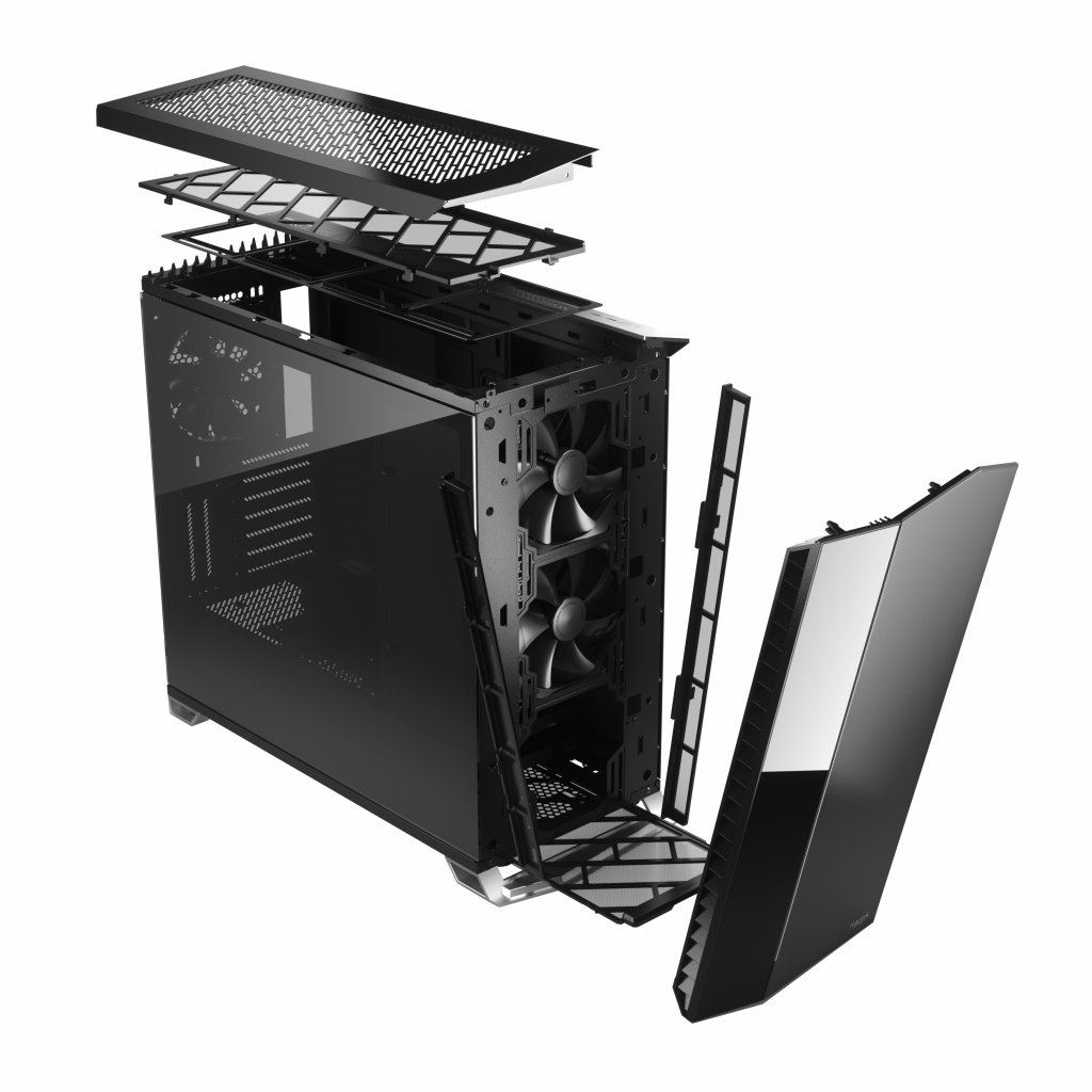 [17/09/2019] Fractal Design Vector RS: Dezenter RGB-Lichtspieler mit Designeroptik und modularen Innenraum im Test (49)