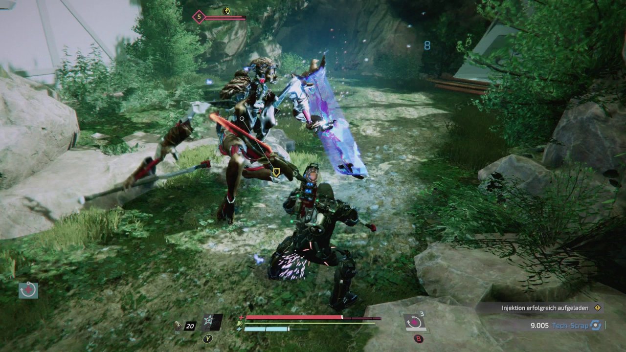 [23/09/2019] Nur in der DVD-Ausgabe 06/2025: Im Soulslike The Surge 2 erkunden Sie eine von technologischem Zerfall und Chaos gezeichnete Zukunftsstadt. Mit Ihrer angepassten Spielfigur kämpfen Sie sich durch zerstörte Stadtviertel, mächtige Konzerne und feindselige Maschinen. Mit einem dem Genre entsprechend dynamischen, taktisch geprägten Kampfsystem, bei dem auch gezieltes Abtrennen von Gliedmaßen für Beute und Ausrüstung entscheidend ist, sowie einem modularen Upgradesystem entfaltet sich das düsteres Action-Rollenspiel mit Sci-Fi-Setting und fordernden Kämpfen.