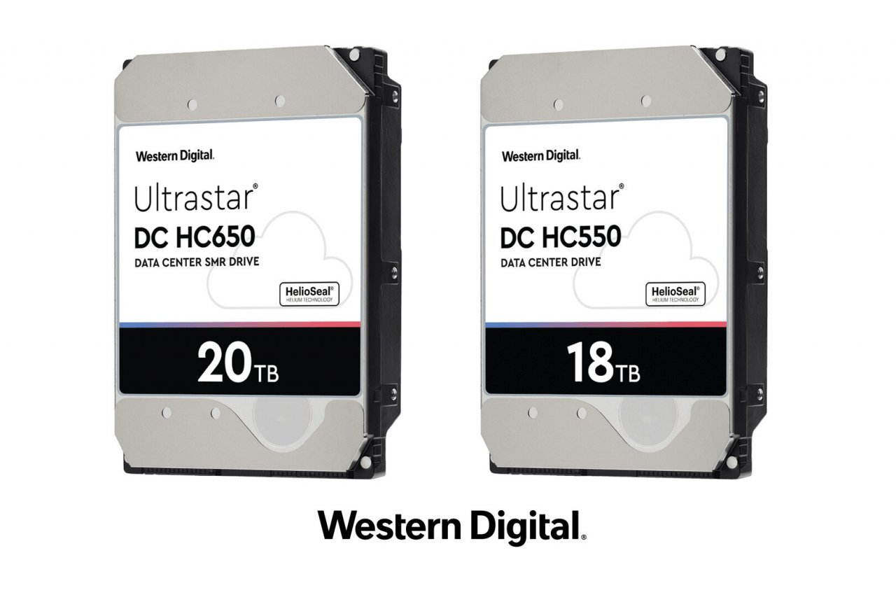 [04/09/2019] Festplatten: Western Digital kündigt Modelle mit 18 und 20 TByte dank MAMR-Technik an