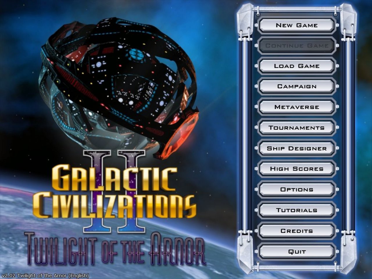 [23/10/2019] Galactic Civilizations II: Twilight of the Arnor: Hierbei handelt es sich um das zweite und finale Expansion-Pack für Galactic Civilizations II: Dread Lords, welches zwei Jahre nach dem Hauptspiel erschien. Neben einer erweiterten Story wurde auch noch neuer Content eingeführt, beispielsweise die Möglichkeit ganze Sonnensysteme mit den „Terror Stars“-Kreuzern zu zerstören oder gigantomanisch riesige Karten.