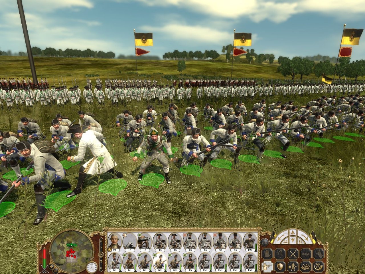 [23/10/2019] Empire: Total War: Dies ist der fünfte Teil der Strategieserie Total War, die sich rundenbasierte und Echtzeitstrategiespielelemente zu eigen macht. Insgesamt gibt es 12 Teile der Total-War-Serie, die immer unterschiedliche kriegerische Zeitepochen der Menschheit ins Auge fassen. In diesem Fall sind das die Großmächte des 18. Jahrhunderts, darunter unter anderem Preußen, Schweden oder Spanien.