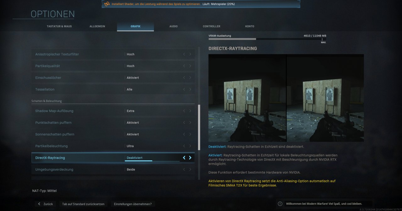 Call of Duty Modern Warfare 2019 mit Raytracing maxed und downsampled DCI-4K (81)