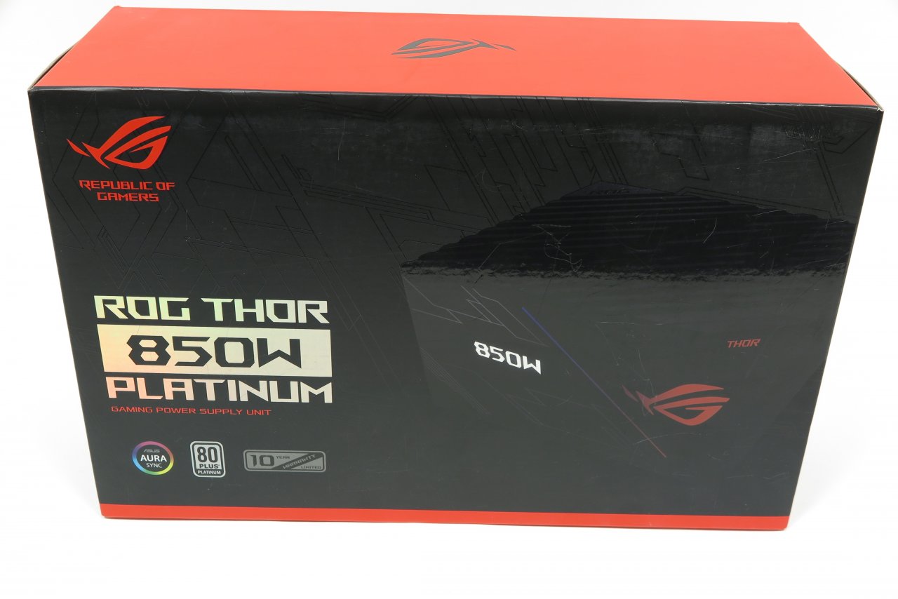 [22/10/2019] Asus Thor 850W im Test: Verpackung