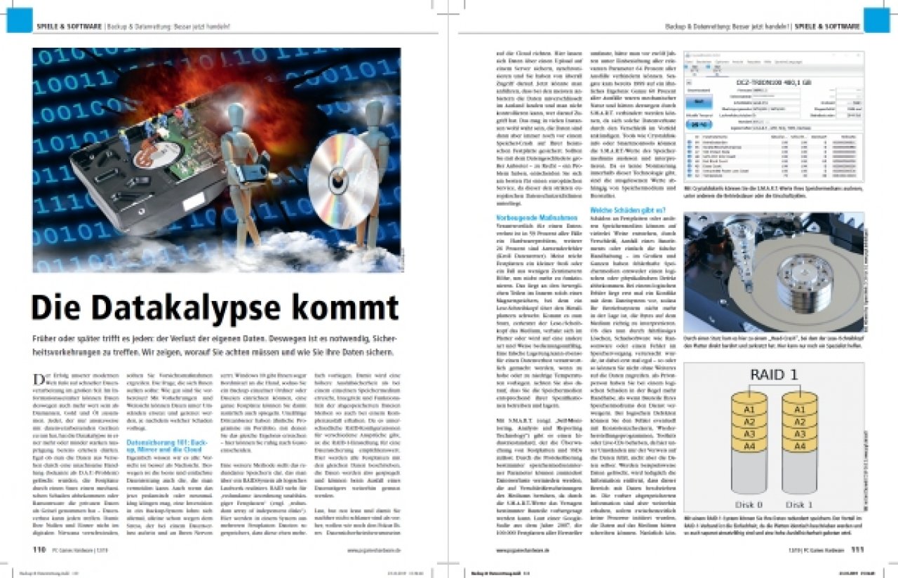 [29/10/2019] PCGH 12/2019 Ausgabe #230: Datenrettung/Backup