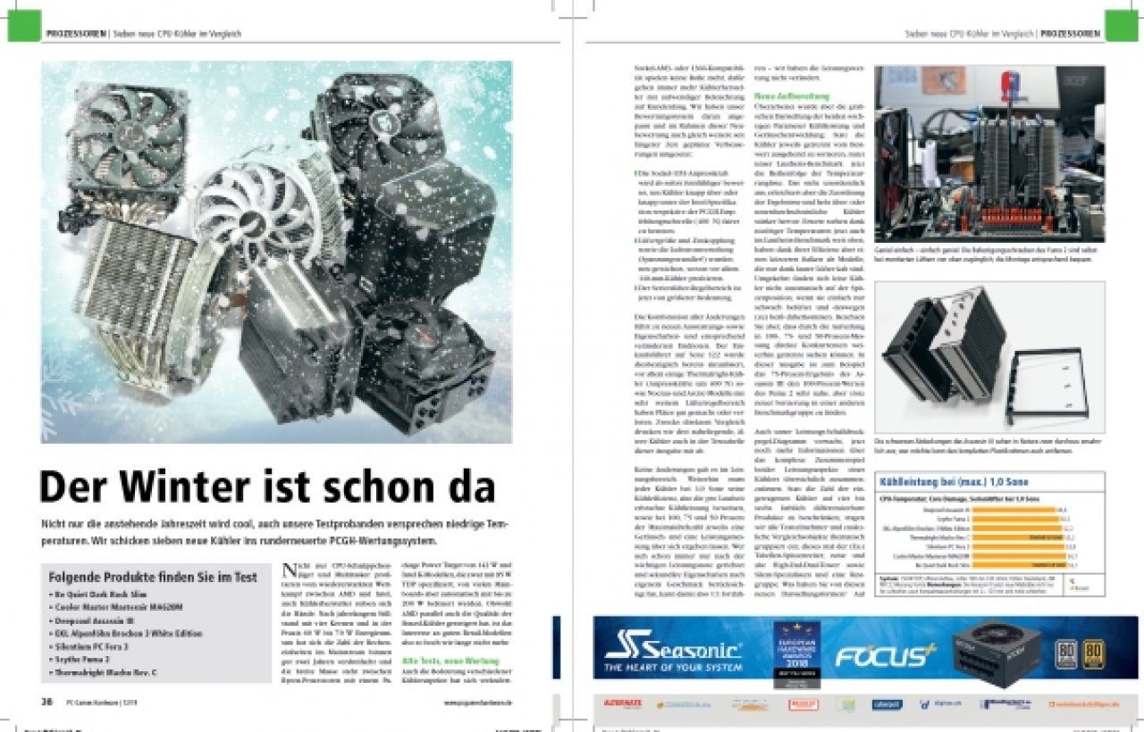 [29/10/2019] PCGH 12/2019 Ausgabe #230:&nbsp; CPU-Kühler im Test
