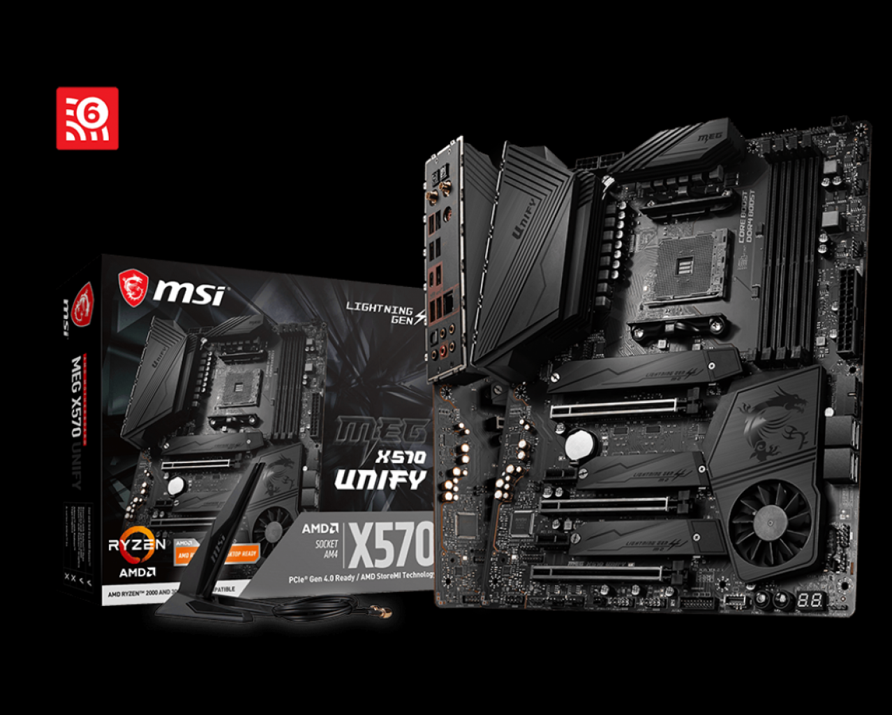 [06/10/2019] Ryzen 9 3900X: Taktrekord von 5,86 GHz mit neuem MSI MEG X570 Unify (1)