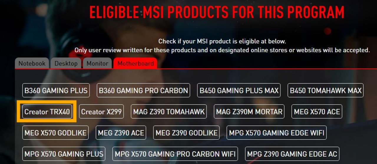 [09/10/2019] Threadripper 3000: MSI nennt Creator TRX40-Motherboard (1)