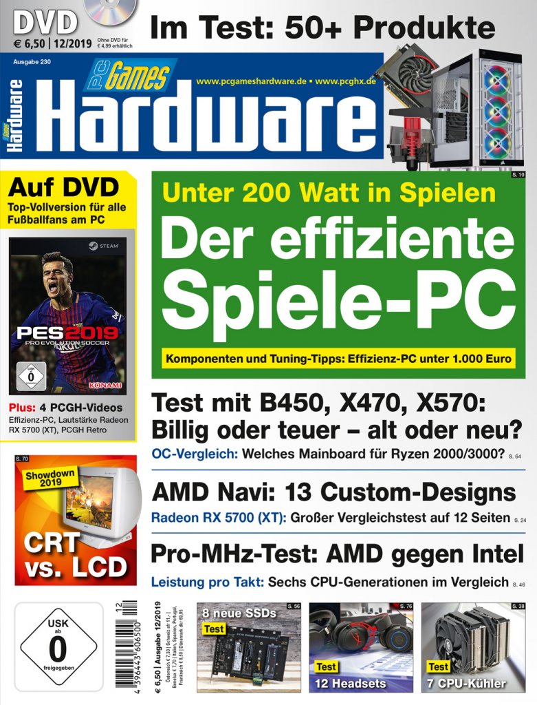 [29/10/2019] PCGH 12/2019 Ausgabe #230: DVD-Ausgabe