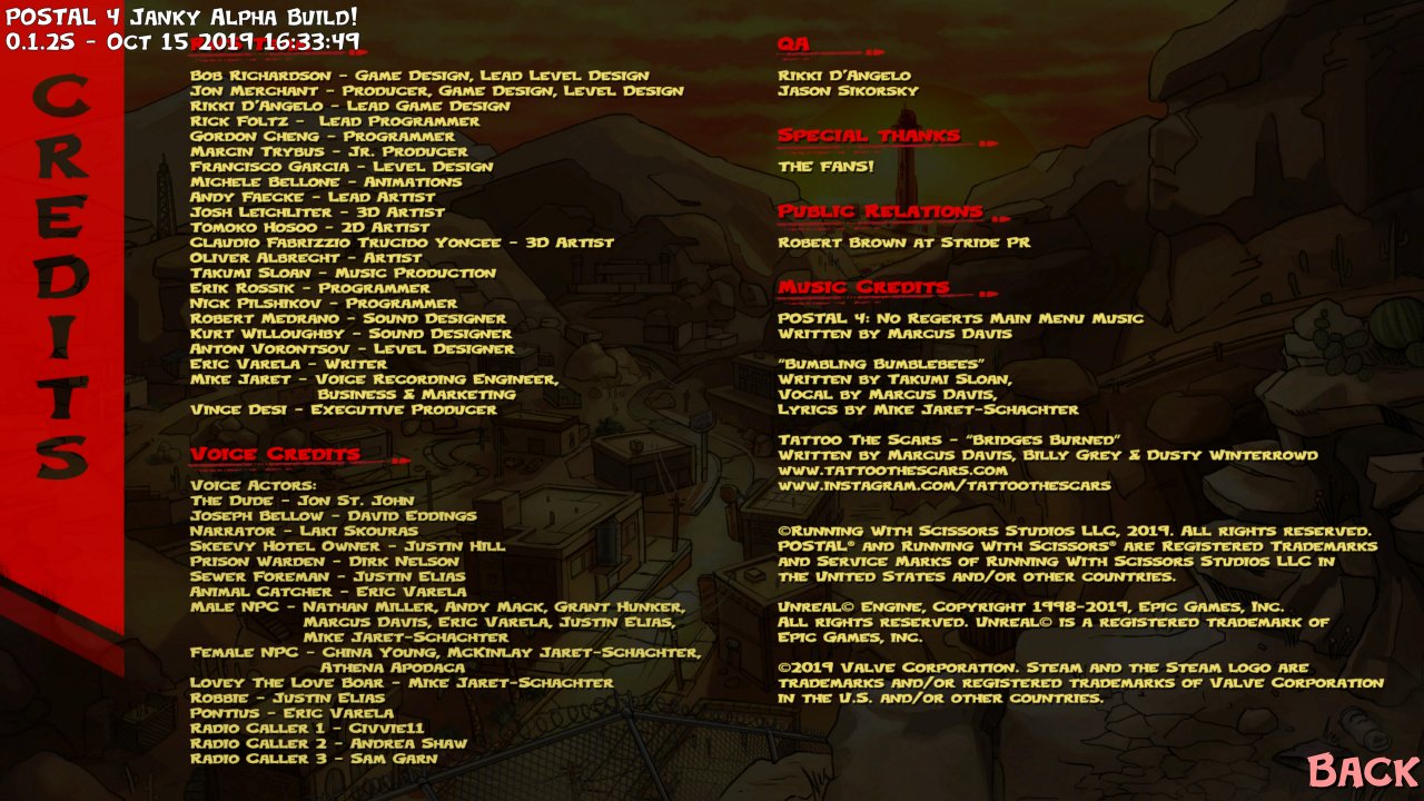 Postal 4 - No Regerts: Infos zu Engine, Roadmap, Dukes Sychnronstimme und dem Fehler im Namen (40)