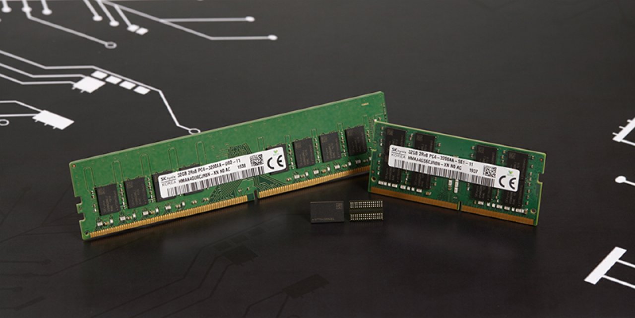 [21/10/2019] SK Hynix kündigt 1Z-nm-RAM-Chips mit 16 GBit an