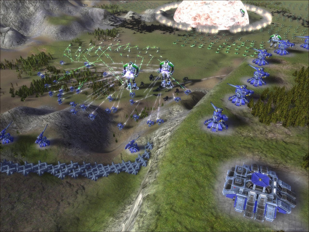 [23/10/2019] Supreme Commander: Es ist der inoffizielle Nachfolger des Startegiespiels Total Annihilation und wurde 2007 veröffentlicht. Als riesiger Mech baut man zunächst seine Basis auf und erreicht dadurch im Technologiebau immer neue Bereiche, um dann Gegner mit neuen und fortgeschrittenen Einheiten anzugreifen. &nbsp;