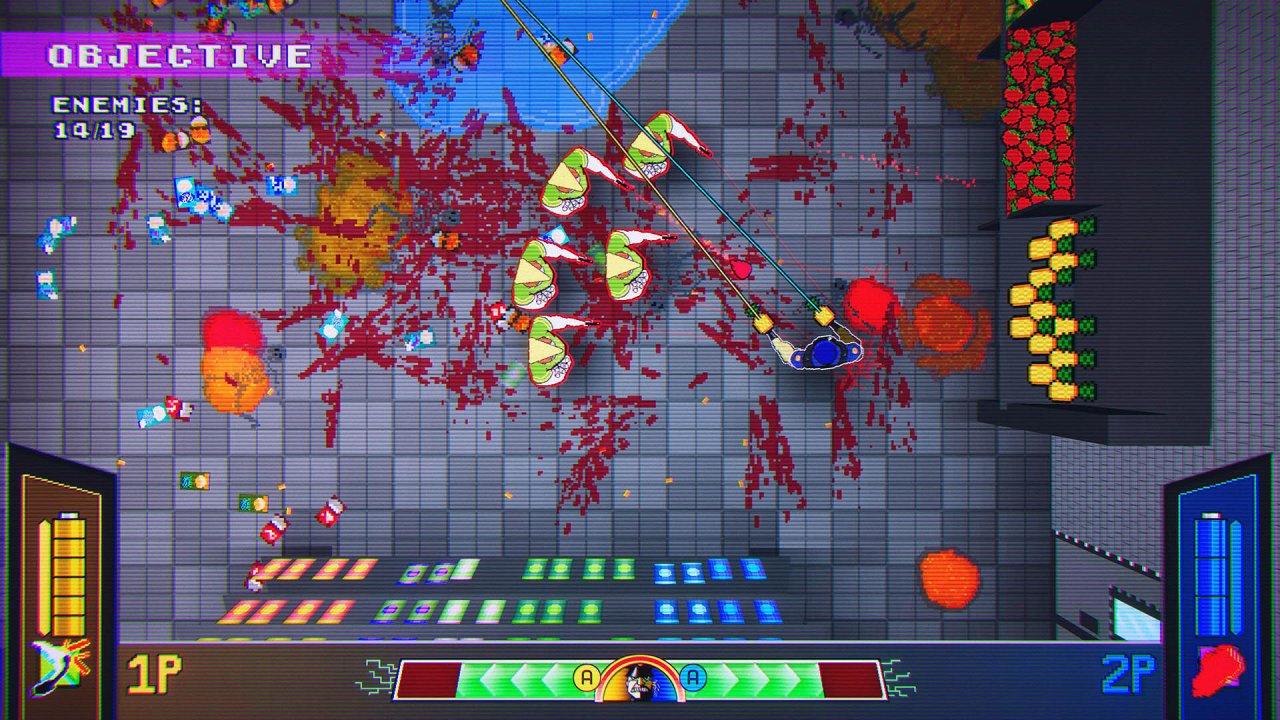 [10/10/2019] TwinCop: Mehr Koop geht nicht! Denn in diesem Twinstick-Shooter kontrollieren Sie nur einen Arm, ihr Koop-Partner den anderen. Natürlich an zwei Controllern, sonst wäre jeder Twinstick-Shooter automatisch ein Koop-Spiel. (lokal: 2)