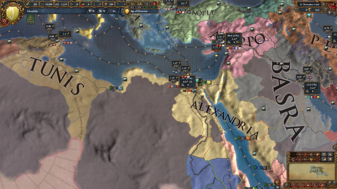 [06/11/2019] 2013: Europa Universalis 4,&nbsp;Paradox Development Studio&nbsp;(Forum)