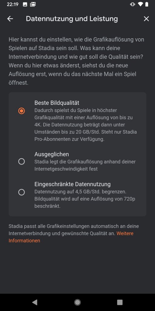 [21/11/2019] Google Stadia App 4 