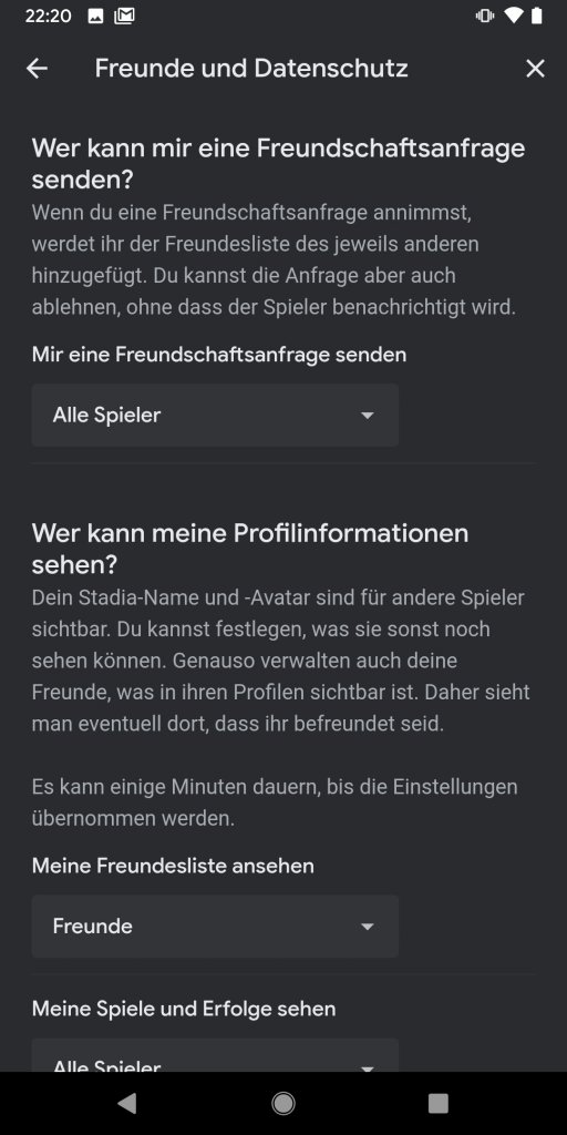 [21/11/2019] Google Stadia App 5 