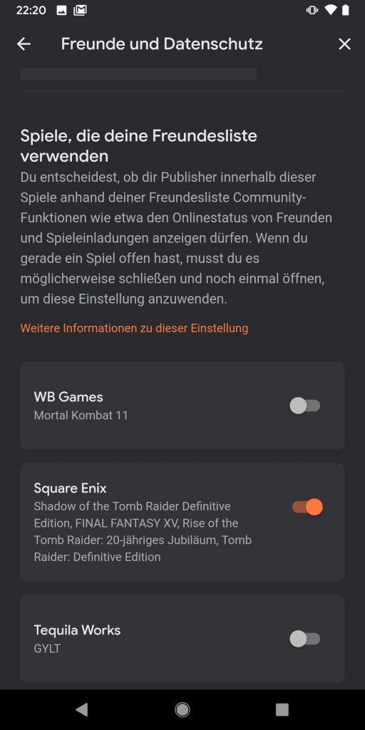 [21/11/2019] Google Stadia App 7 
