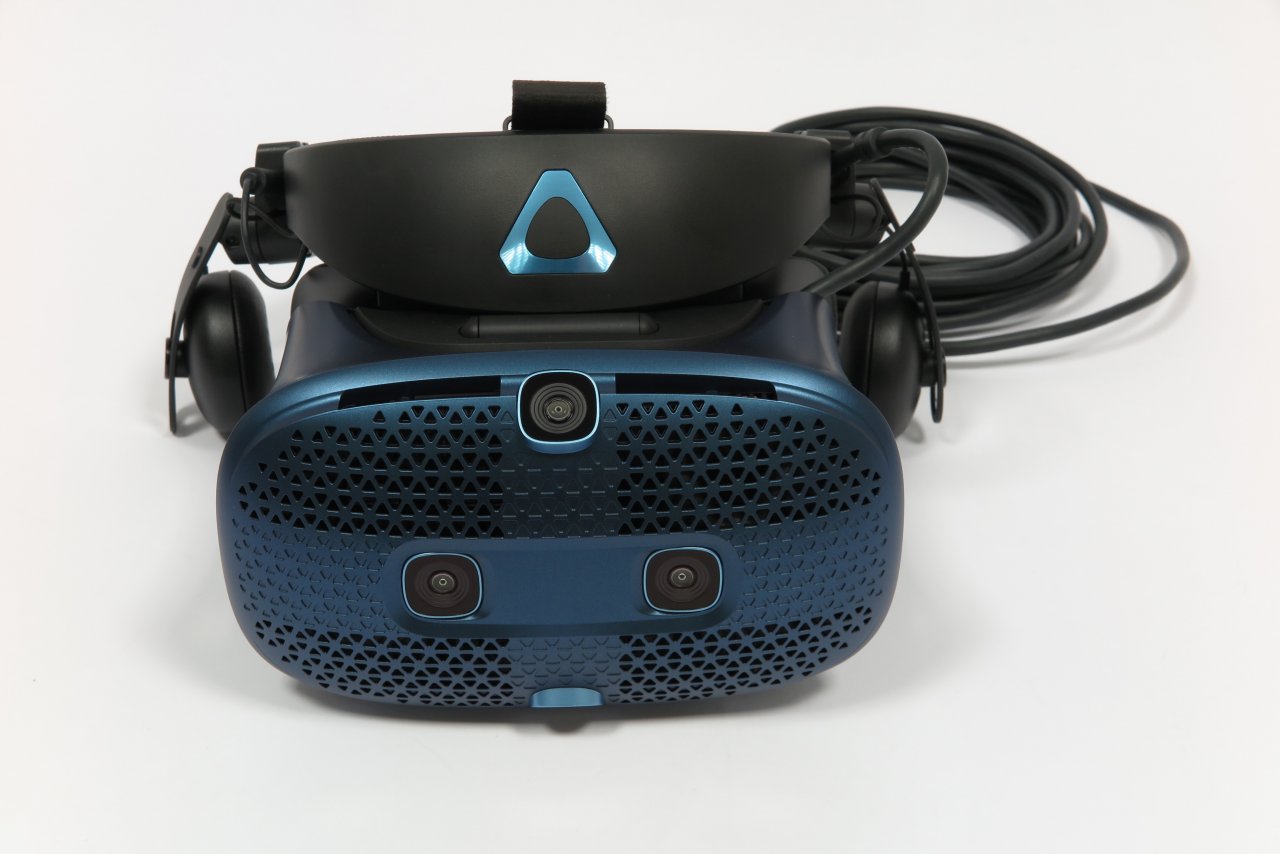 [12/11/2019] HTC Vive Cosmos im Test: Frontalansicht der Brille