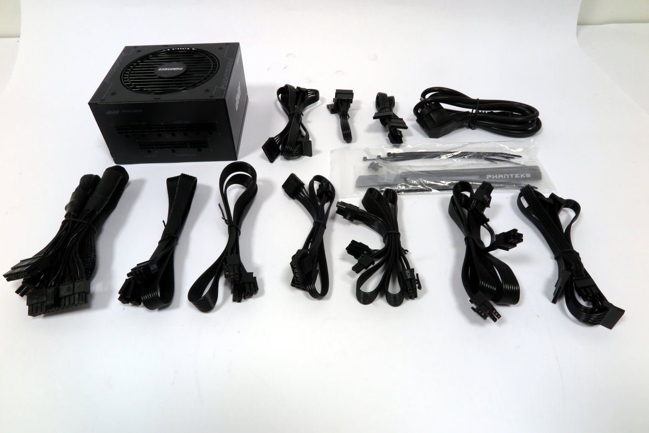 [29/11/2019] Phanteks AMP650 im Test: Ausstattung