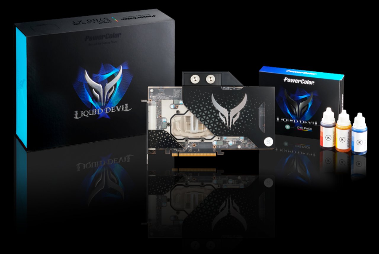 [20/11/2019] Radeon RX 5700 XT 8GB Liquid Devil: 2.070 MHz Boost-Takt und EK-Kühler (5)