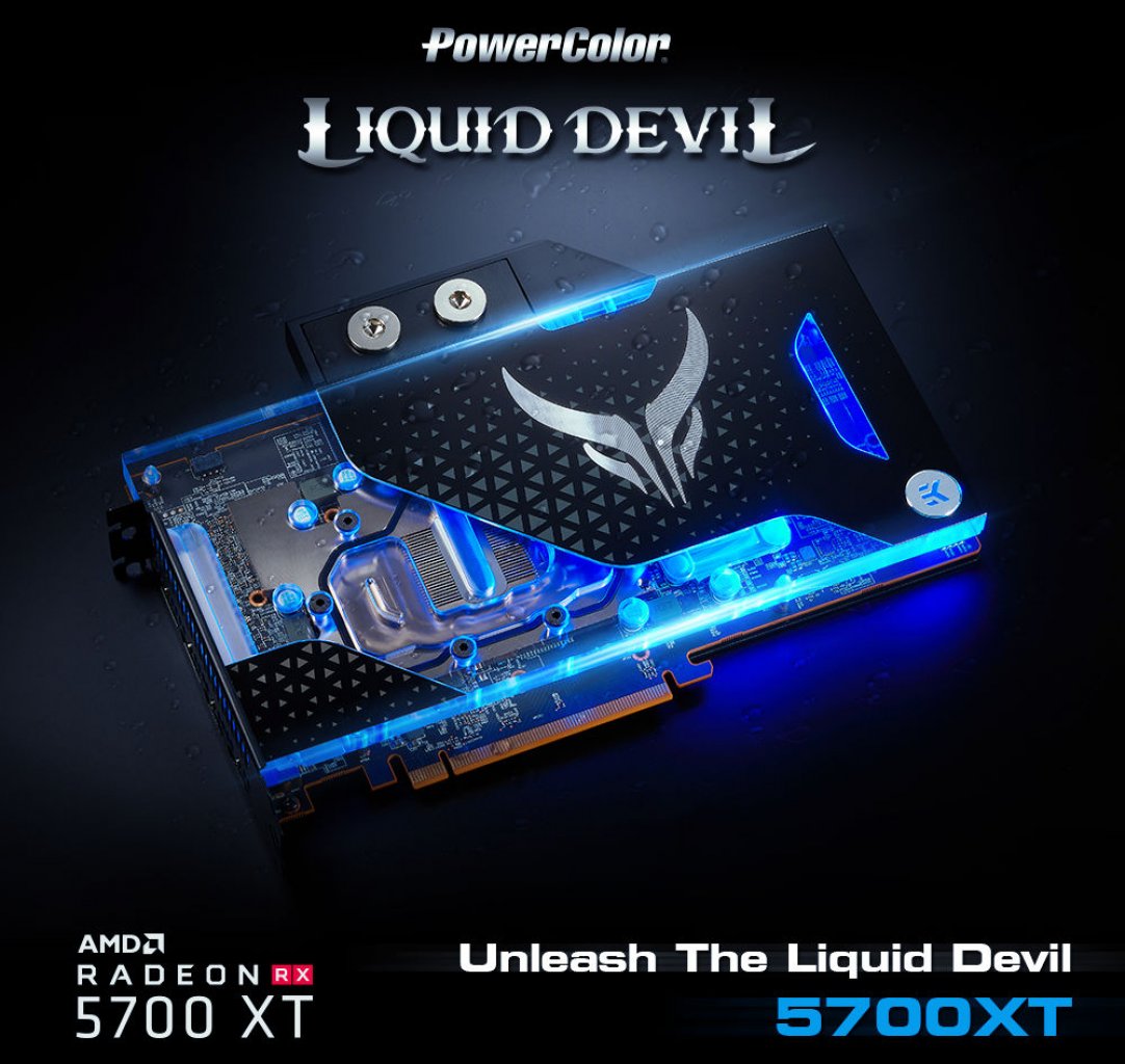 [16/11/2019] Powercolor Radeon RX 5700 XT Liquid Devil - Vorschau