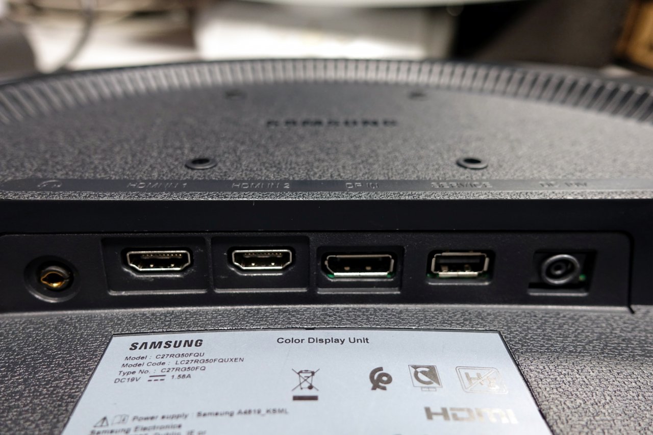 [27/11/2019] Samsung C27RG50 im Test (2)